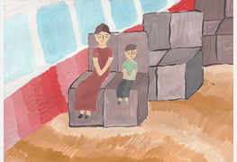 Рисунок Даши Коленковой, 12 лет, г. Москва